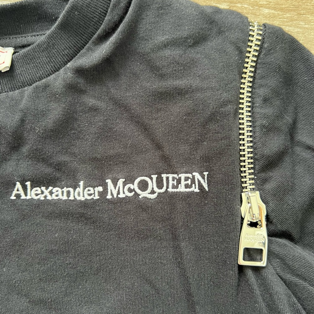 NEW Black Alexander McQueen T-Shirt - Picture 4 of 5